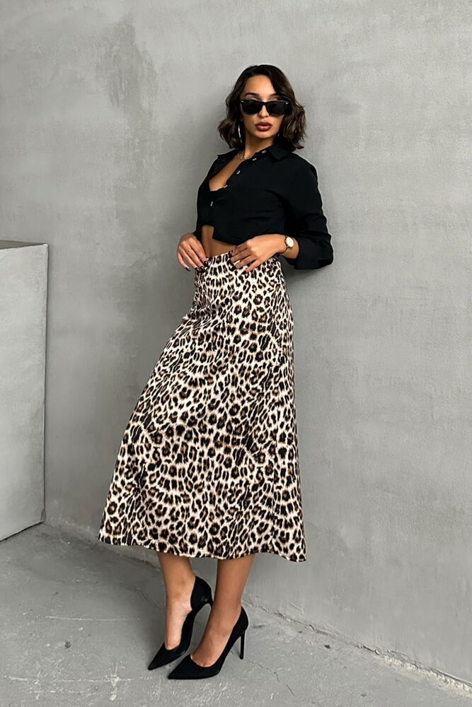 Leopard Pattern Skirt