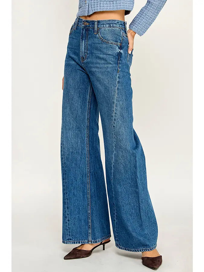 High Waist Wide Leg Jeans