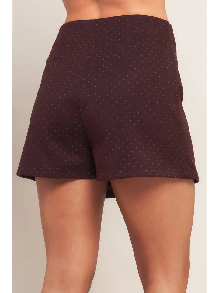 A Woven Skort