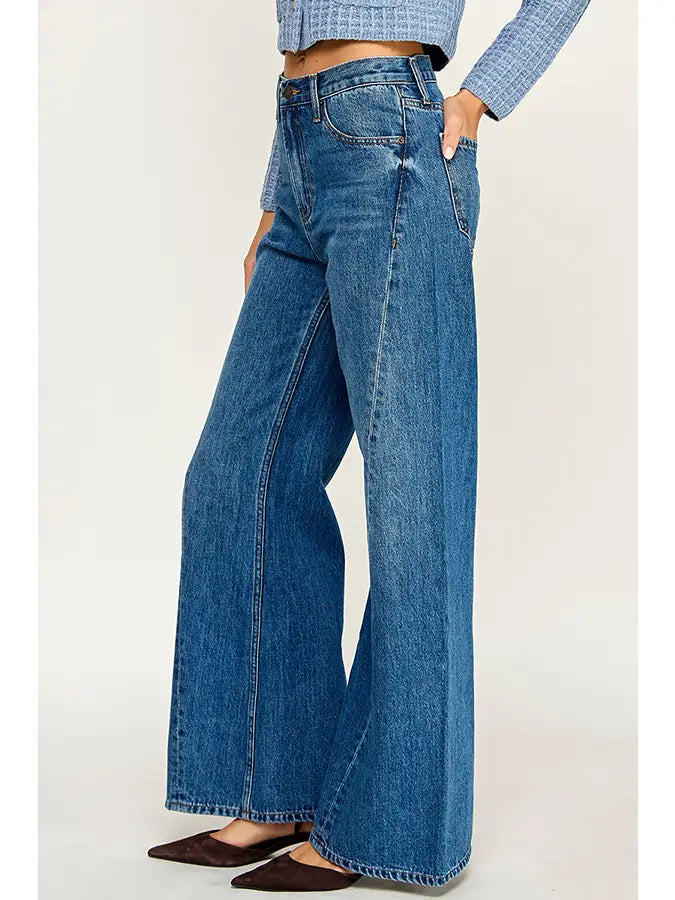 High Waist Wide Leg Jeans