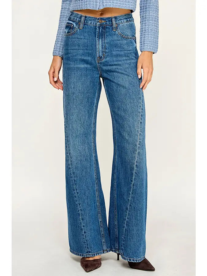 High Waist Wide Leg Jeans
